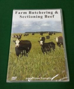 DVD Farm Butchering Beef