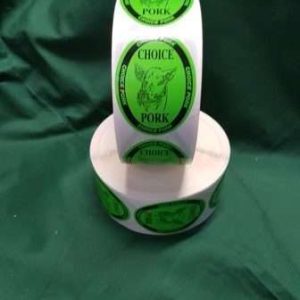 Choice Pork Label